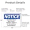 Signmission Equipment Must Meet Class 1 Division 2 Group, 14 in W x Rectangle, Aluminum OS-2PACK-NS-A-1014-L-12120 - alternate 4